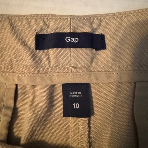 Gap Womens Khaki Chino Shorts Size 10 Classic Preppy Y2K Academia‎ Tan Twee - Picture 5 of 7